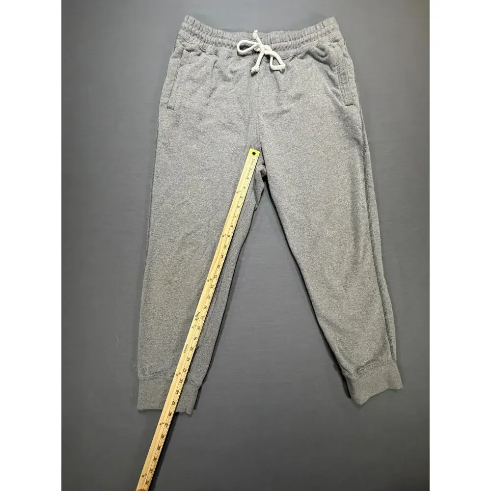 The North Face Men’s Gray Jogger Sweatpants Size S Regular Fit Logo Patch